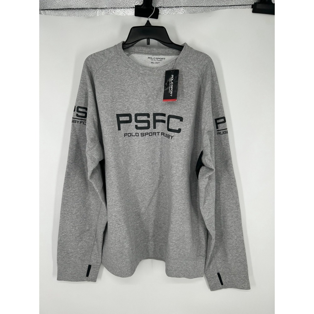 Polo Sport Ralph Lauren Sport Rugby Crewneck Graphic Sweatshirt Performance PSFC